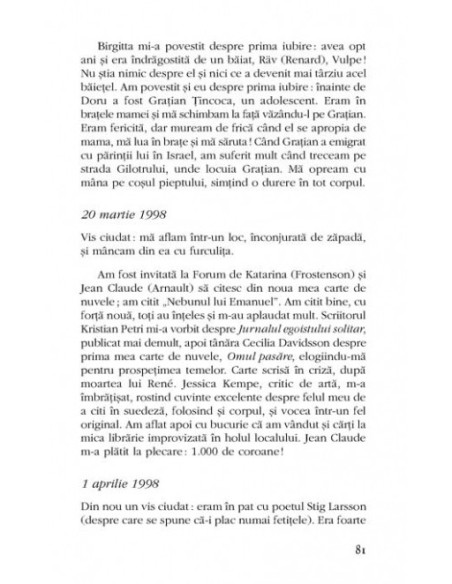 Jurnal suedez IV (1997-2002)