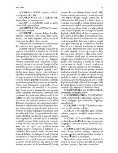 Dicționar de sinonime comentate ale...