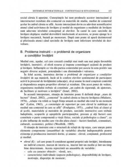 Sisteme de instruire alternative și complementare. Structuri, stiluri și strategii