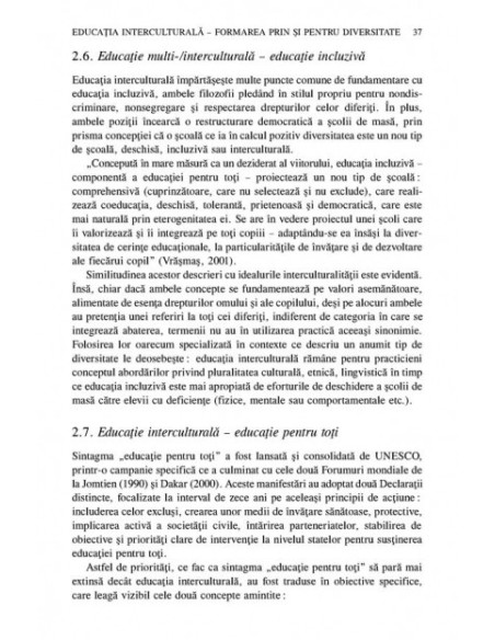 Fundamentele educației interculturale. Diversitate, minorități, echitate