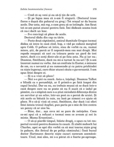 Iubita locotenentului francez