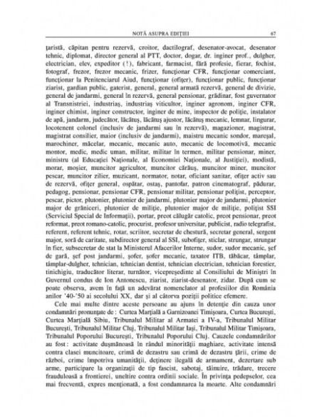 Listele morții. Detinuți politici decedați in sistemul carceral din România potrivit documentelor Securității, 1945-1958