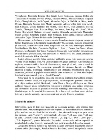 Listele morții. Detinuți politici...