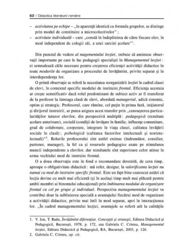 Didactica literaturii române