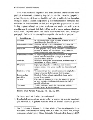 Didactica literaturii române