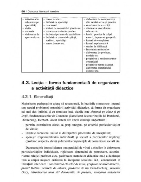 Didactica literaturii române