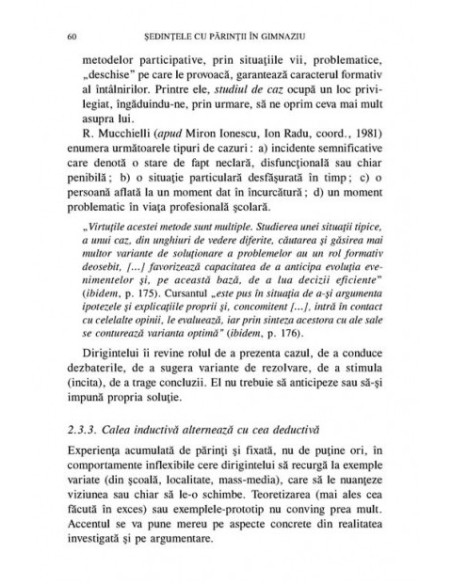 Ședințele cu părinții în gimnaziu. Idei-suport pentru diriginți