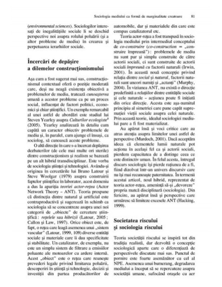 Sociologie Românească. Volumul VI. Nr. 3-4/2008