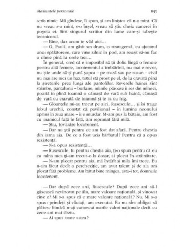 Opere I. Maimuțele personale. Povești...