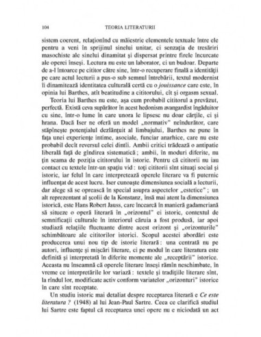 Teoria literară. O introducere Teoria literară. O introducere