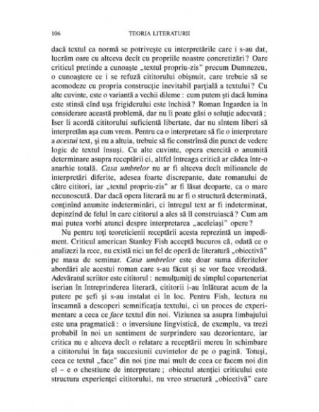 Teoria literară. O introducere
