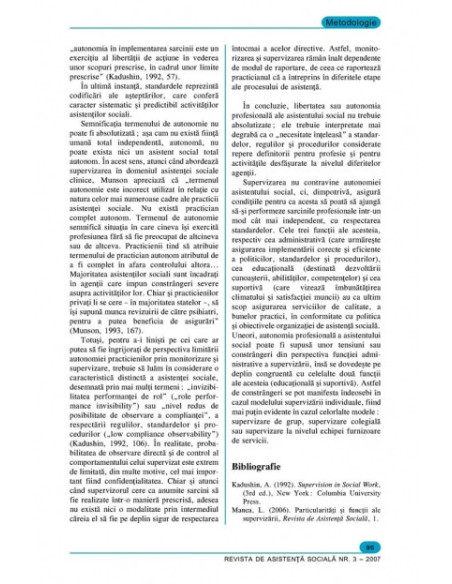 Revista de asistență socială. Nr. 3/2007