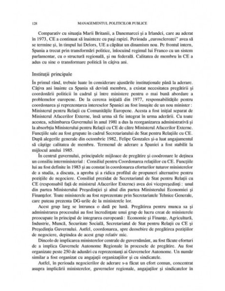 Managementul politicilor publice. Transformări și perspective