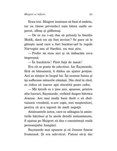 Maigret se înfurie
