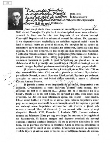 Mărturie şi document. Volumul II...