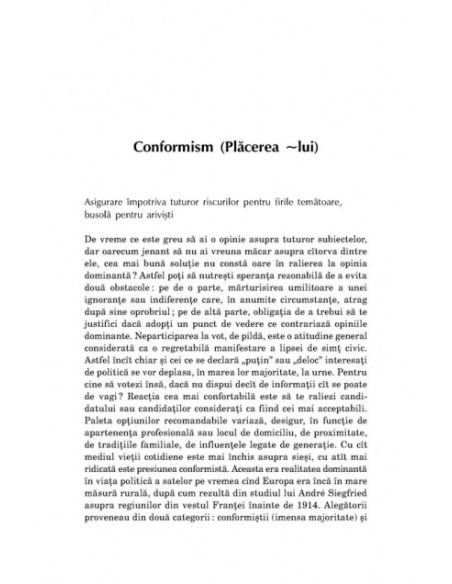 Mic tratat de emoții, sentimente și pasiuni politice