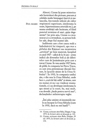 Despre bolile filosofilor. Cioran Despre bolile filosofilor. Cioran