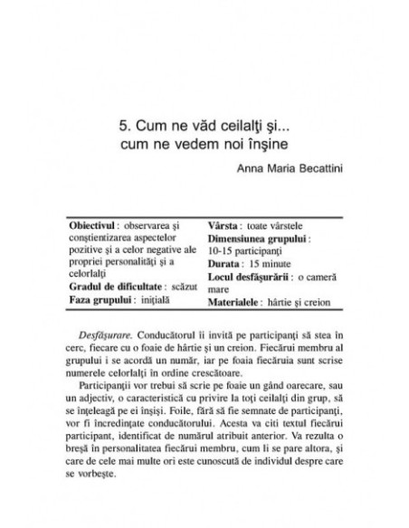 83 de jocuri psihologice pentru animarea grupurilor