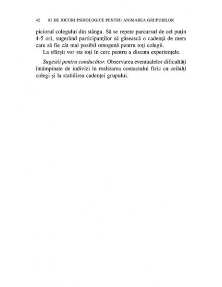 83 de jocuri psihologice pentru animarea grupurilor