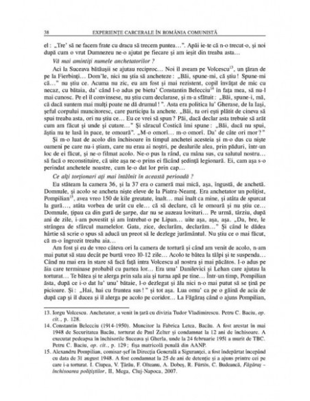 Experiențe carcerale în România comunistă. Volumul al II-lea