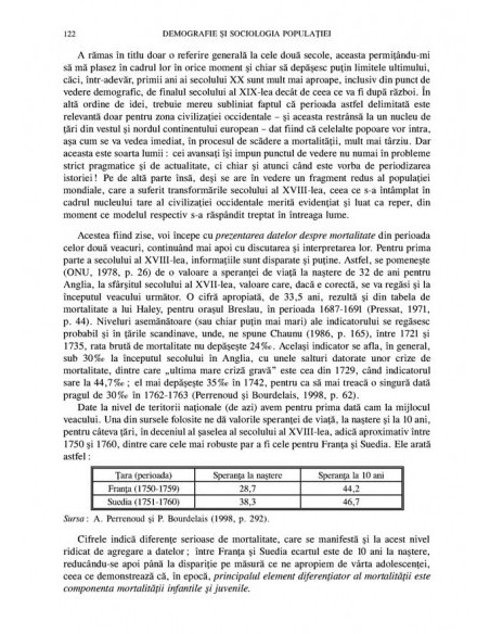 Demografie și sociologia populatiei. Structuri și procese demografice