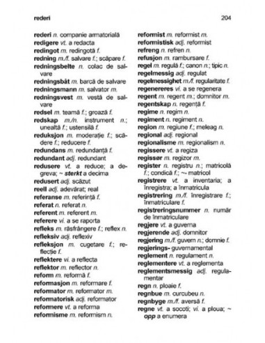 Dicționar de buzunar...