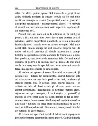 Profesorul de succes. 