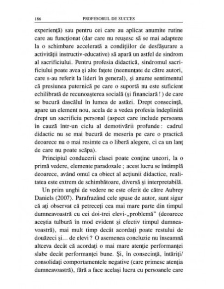 Profesorul de succes. 