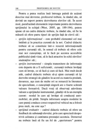 Profesorul de succes. 