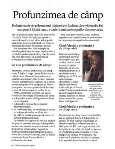 Ghid de fotografie digitală