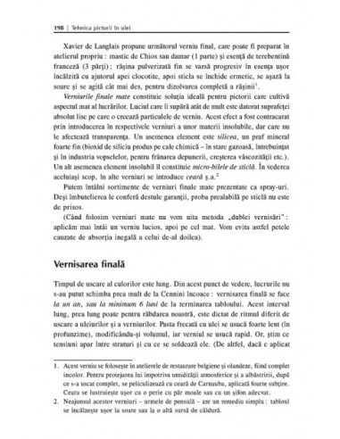 Tehnica picturii în ulei Tehnica picturii în ulei