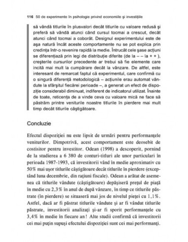 50 de experimente în psihologie...