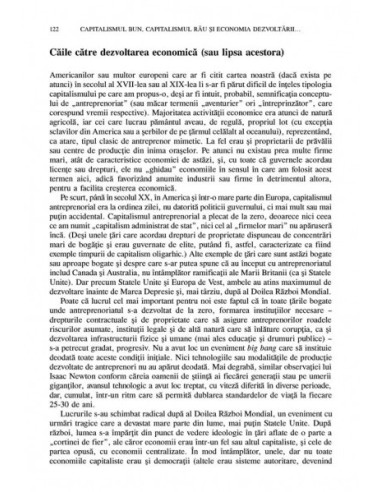 Capitalismul bun, capitalismul rău și...