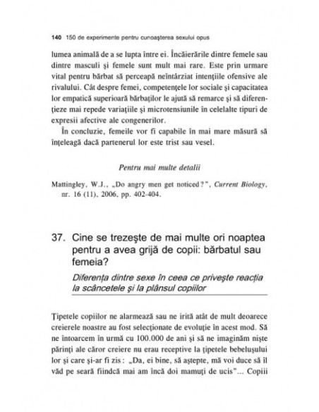 150 de experimente pentru cunoaşterea sexului opus. Psihologia feminină şi psihologia masculină