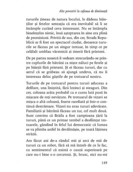 Alte povestiri la cafeaua de dimineață