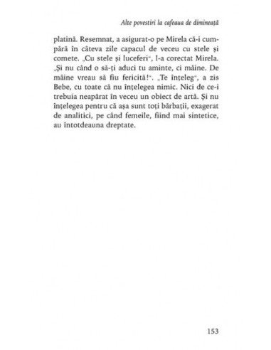 Alte povestiri la cafeaua de dimineață