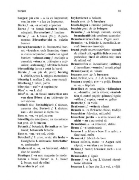 Dicționar de buzunar german-român/român-german