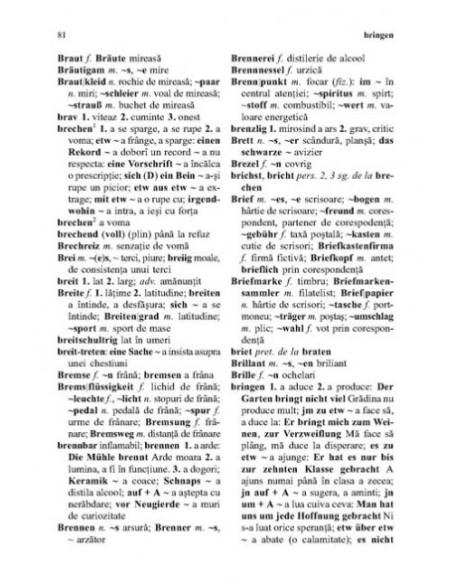 Dicționar de buzunar german-român/român-german