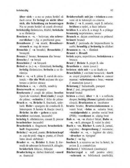 Dicționar de buzunar german-român/român-german