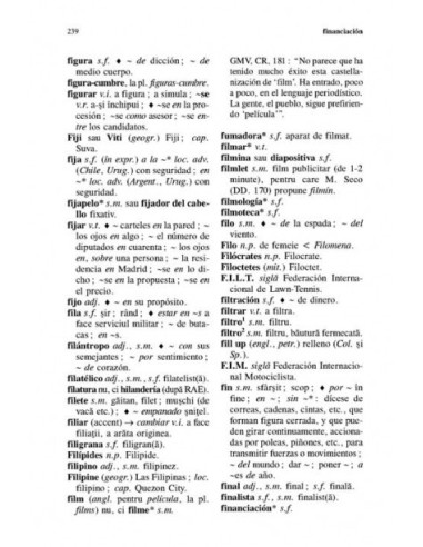 Limba spaniolă. Dicționar de...