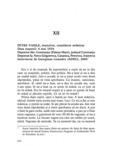 Tragedia romilor deportați în... Tragedia romilor deportați în...