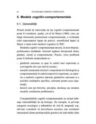 Tulburarea obsesiv-compulsivă....