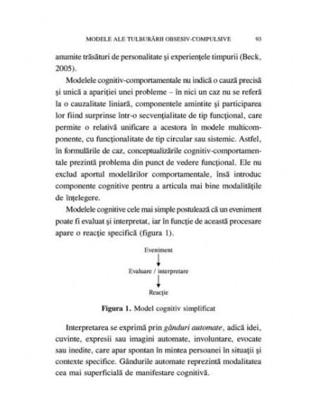 Tulburarea obsesiv-compulsivă. Circumscriere, modele și intervenții