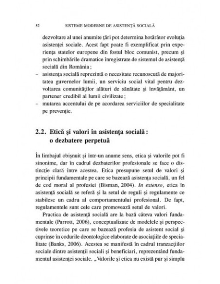Sisteme moderne de asistență socială. Tendințe globale și practici locale