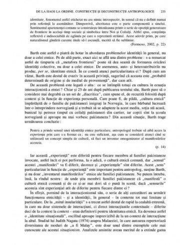 Antropologie. Cinci introduceri