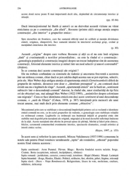 Antropologie. Cinci introduceri