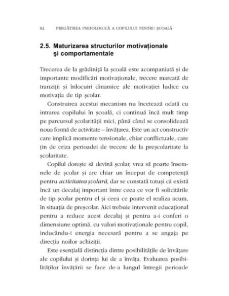 Pregătirea psihologică a copilului pentru școală