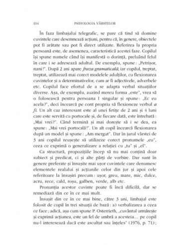 Psihologia vârstelor Psihologia vârstelor