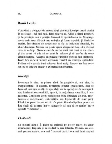 Zodiacul. Cartea semnelor astrale