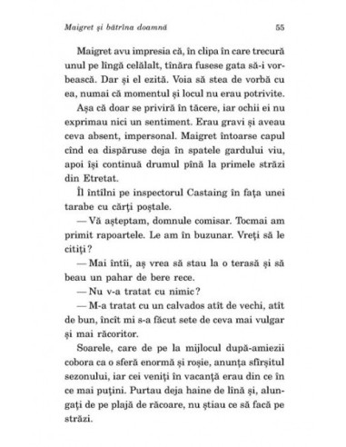 Maigret și bătrâna doamnă